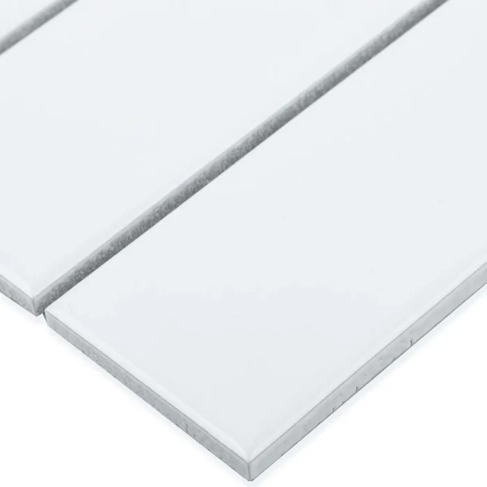 Керамическая мозаика Brick & Metro White Matt 47x147 — изображение 2