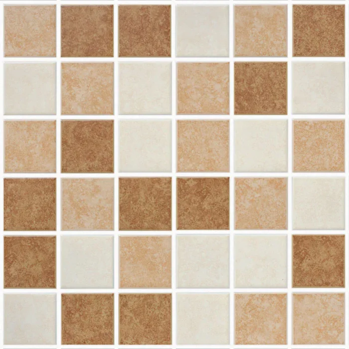 Керамическая мозаика 5х5 см Beige Matt 48х48 — изображение 4