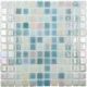 Стеклянная мозаика Shell MIX GREEN 553/554