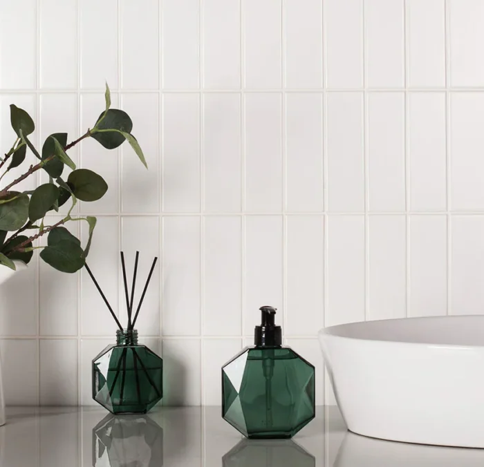 Керамическая мозаика Brick & Metro White Matt 47x147 — изображение 3