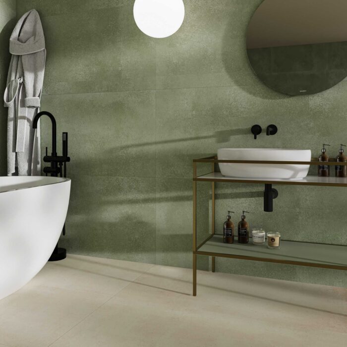 Керамогранит матовый Loft PARKOS LIGHT GREEN 60х120 5мм MATT — изображение 3