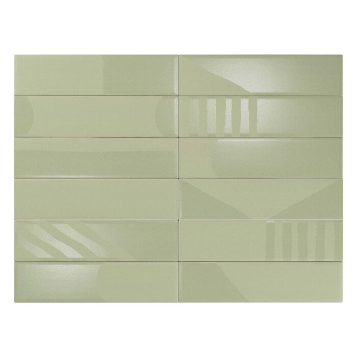 Керамическая плитка Rivera MIST GREEN 7.5x30 — изображение 3