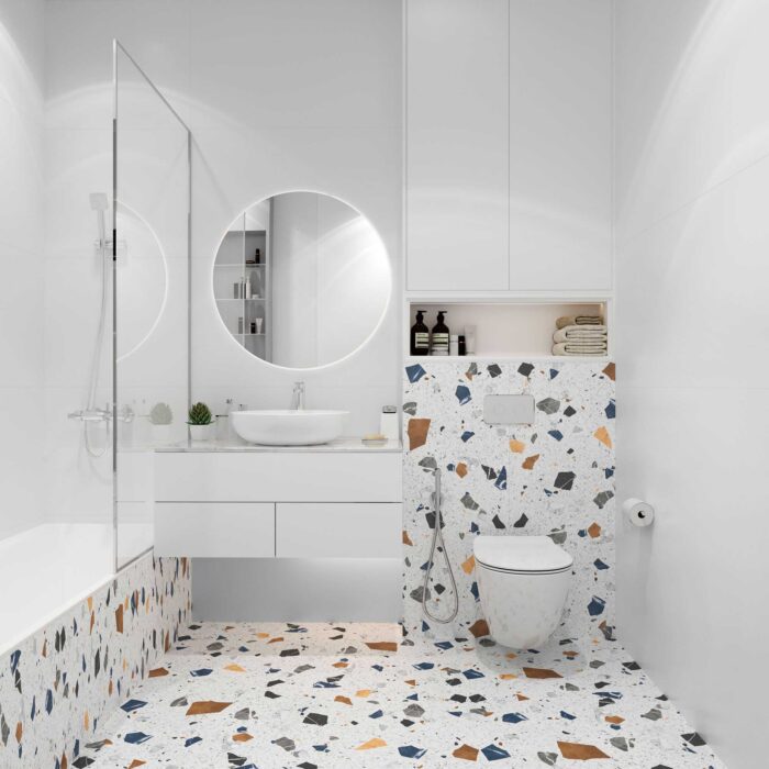 Керамогранит матовый Silk 60х120 TERRA WHITE — изображение 4