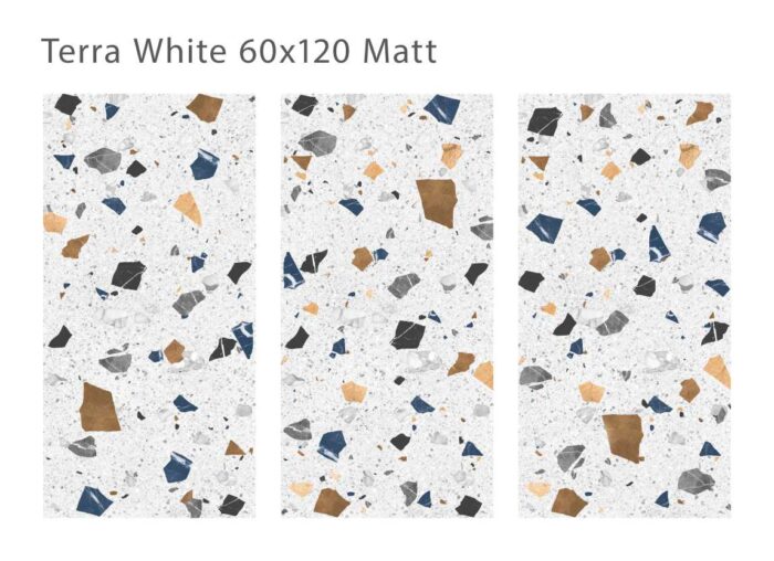 Керамогранит матовый Silk 60х120 TERRA WHITE — изображение 2