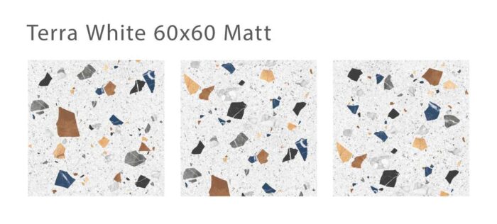 Керамогранит матовый Silk 60х60 TERRA WHITE — изображение 3