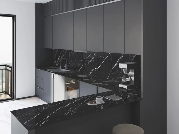 Керамический слэб   Polished BLACK MARQUINA POLISHED 800х3200х12мм — изображение 3