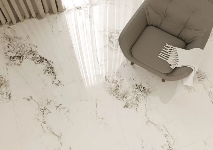 Керамический слэб  Polished BRECHA CREMA POLISHED 1200х1200х9мм — изображение 3