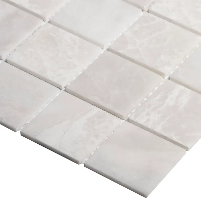 Мозаика, нат. мрамор Classic WHITE POLISHED 48х48 — изображение 2