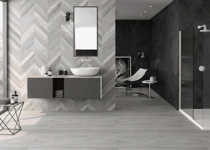 Керамогранит Керамопро Alder Décor Gray Rustic 60х120 — изображение 2