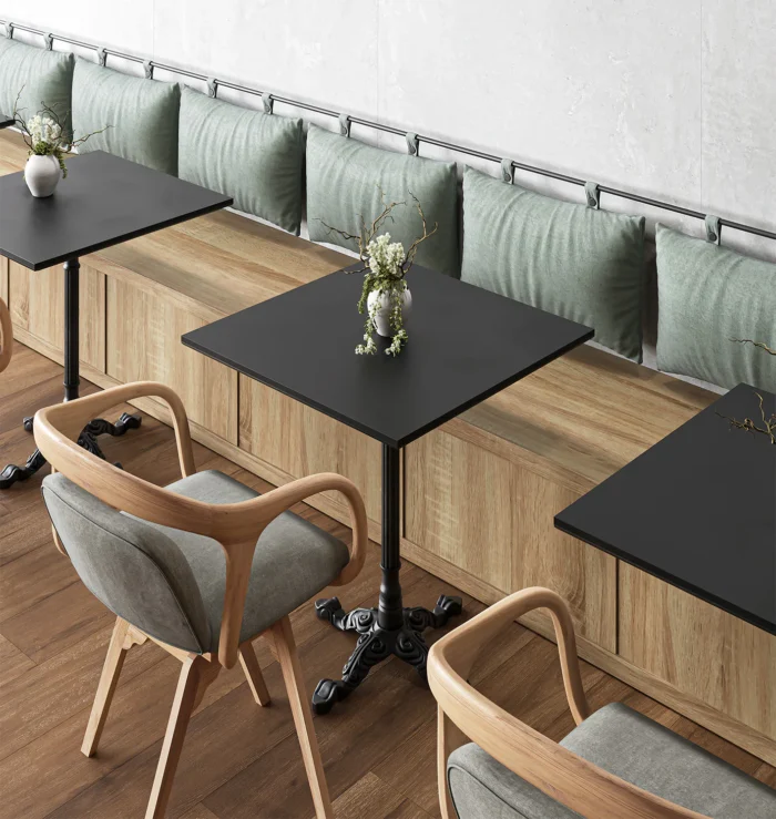 Керамический слэб Matt   MONO BLACK MATT 2600x800x15мм — изображение 2
