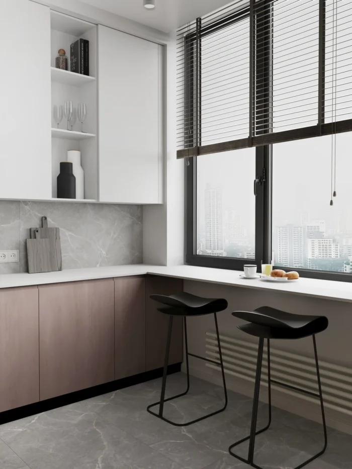 Керамический слэб Matt   MONO WHITE MATT 2600x800x15мм — изображение 2