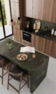 Керамический слэб   Matt ROYAL GREEN TEXTURE 1600х3200х12мм — изображение 3