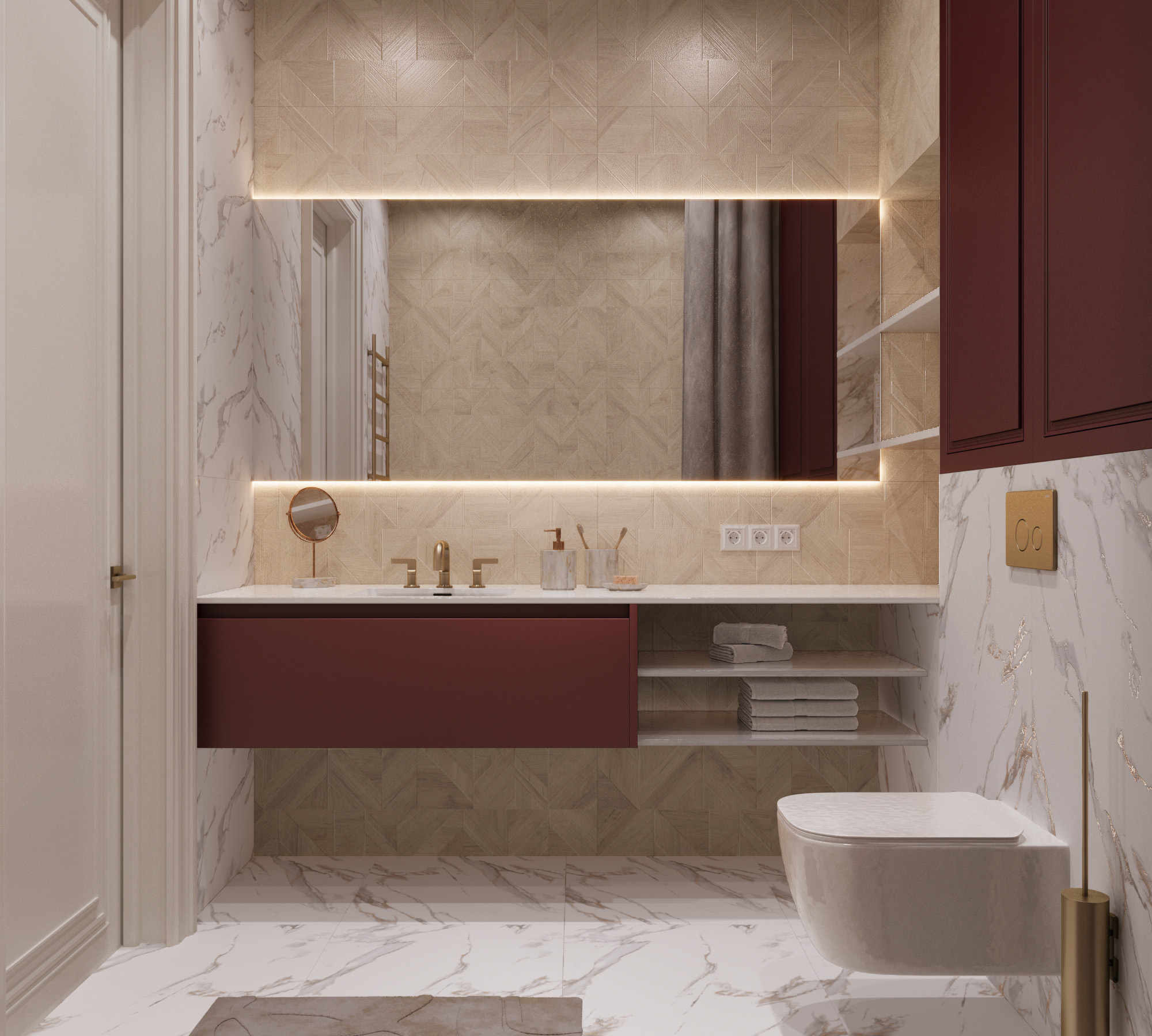 171-1756708956_d84622e34c275fd9ddad.jpg Керамогранит Arcadia Ceramica ROCKWOOD CREMA 60x120 см — изображение 1