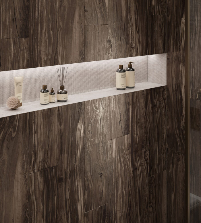 Керамогранит Arcadia Ceramica PEARSIAN WOOD CHARCOAL 20x120 см — изображение 2