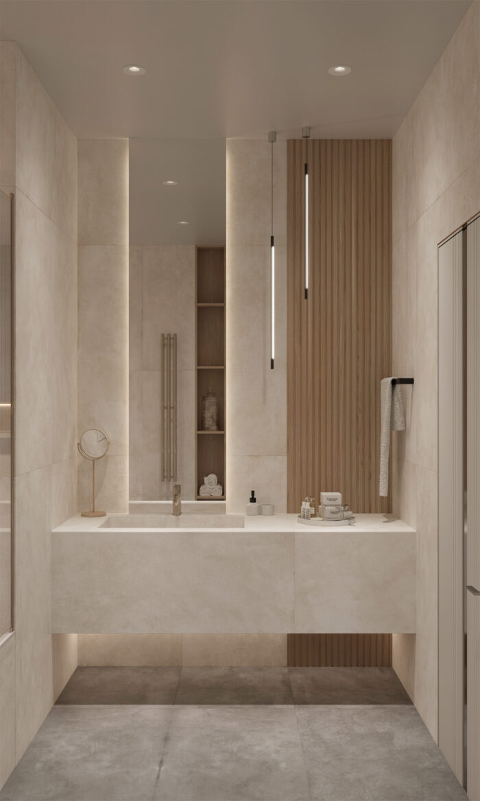 Керамогранит Arcadia Ceramica CEMENTUM BIANCO 60x120 см — изображение 2
