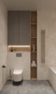 Керамогранит Arcadia Ceramica CEMENTUM BIANCO 60x120 см — изображение 3