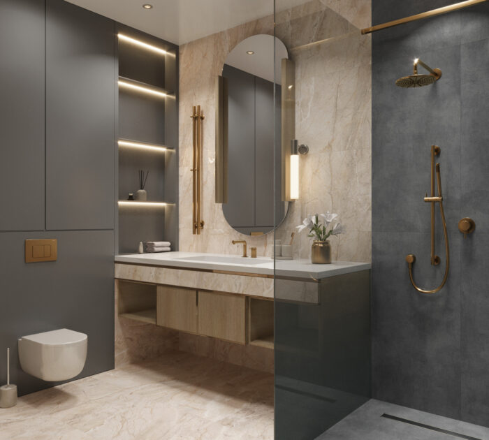 Керамогранит Arcadia Ceramica INTERA CREMA 60x60 см — изображение 4