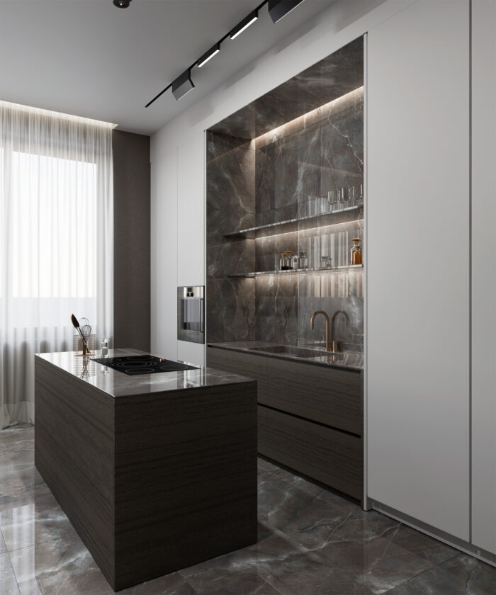 Керамогранит Arcadia Ceramica PULPIS NERO 60x60 см — изображение 4