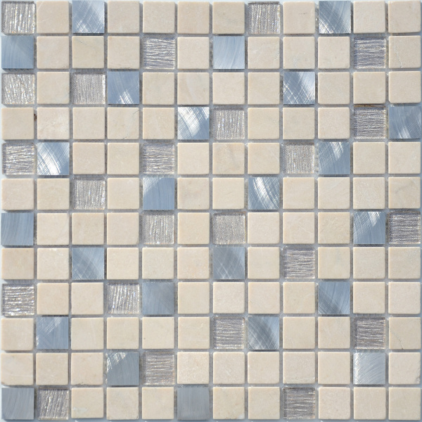 kp0p2giyppd6jp7942dzhecrts4dkjmx.jpg Мозаика Cream Velour 23x23x4 — изображение 1