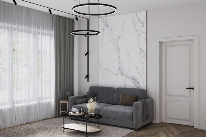 Панель Bonaparte Calacatta White glossy A 1100x2800x5 мм — изображение 3