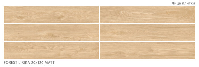 Керамогранит Forest FOREST LIRIKA 20x120 MATT — изображение 2