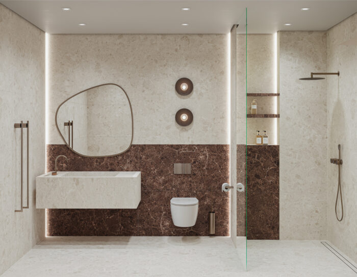 Керамогранит Staro LunaRossa NEO EMPERADOR CREMA 60x120 см SATIN — изображение 4